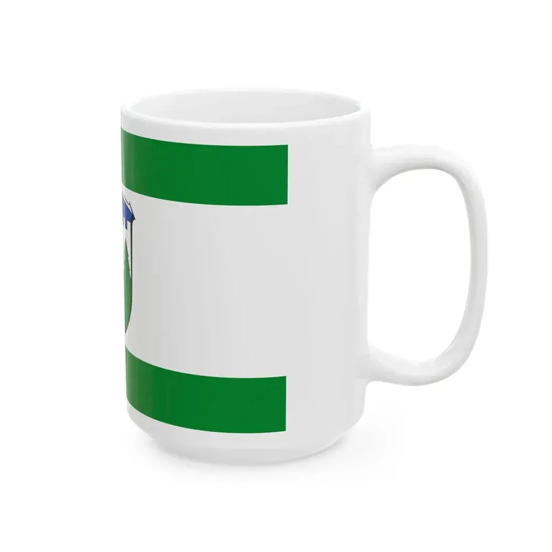 Flagge Burgwald (Germany) White Coffee Mug - Go Mug Yourself