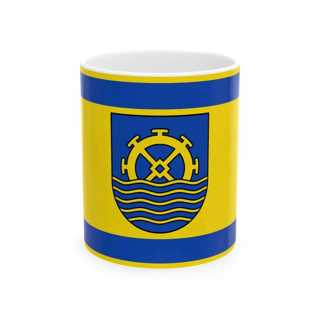 Flagge Cappel Marburg (Germany) White Coffee Mug 11oz - Go Mug Yourself