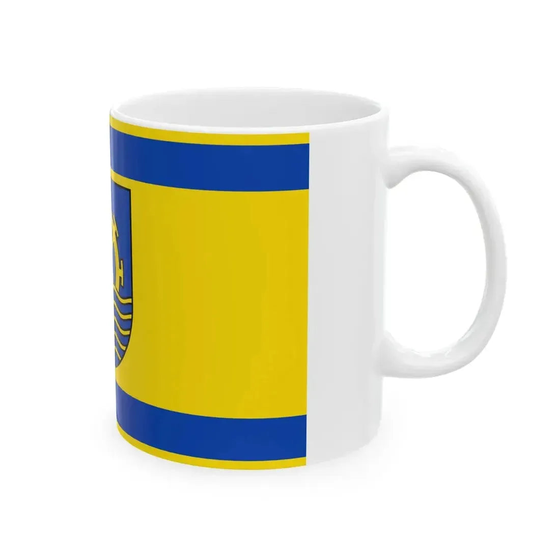 Flagge Cappel Marburg (Germany) White Coffee Mug - Go Mug Yourself