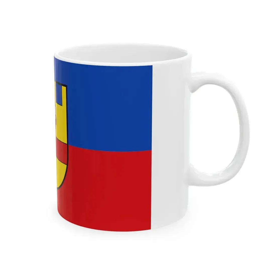 Flagge Cloppenburg (Germany) White Coffee Mug - Go Mug Yourself
