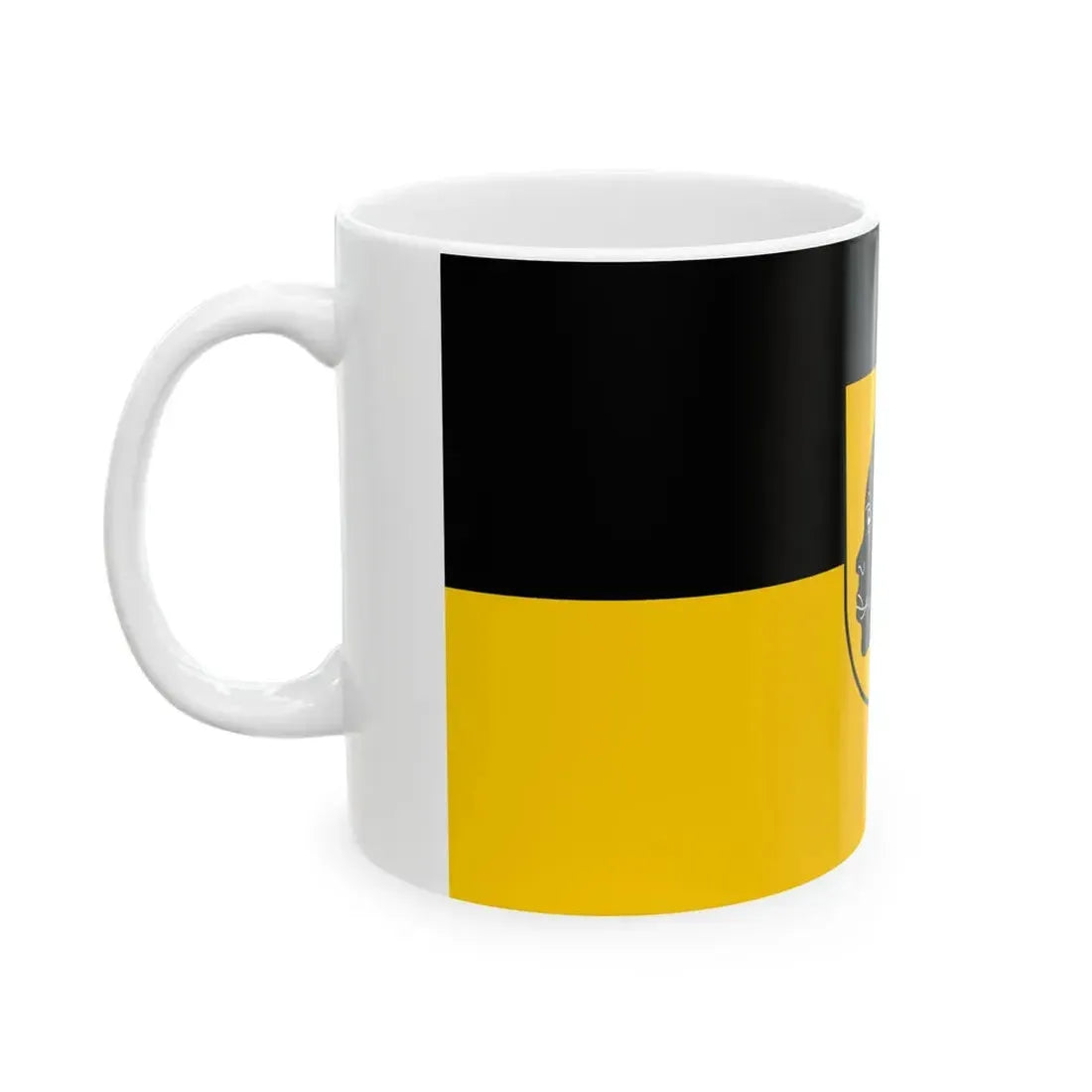 Flagge Coburg (Germany) White Coffee Mug - Go Mug Yourself