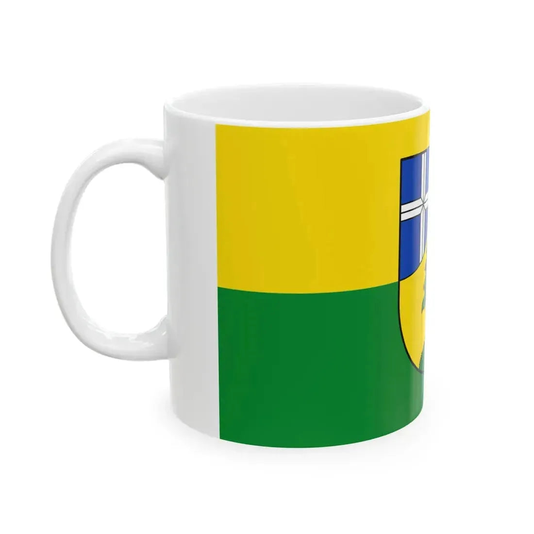 Flagge Dahn (Germany) White Coffee Mug - Go Mug Yourself