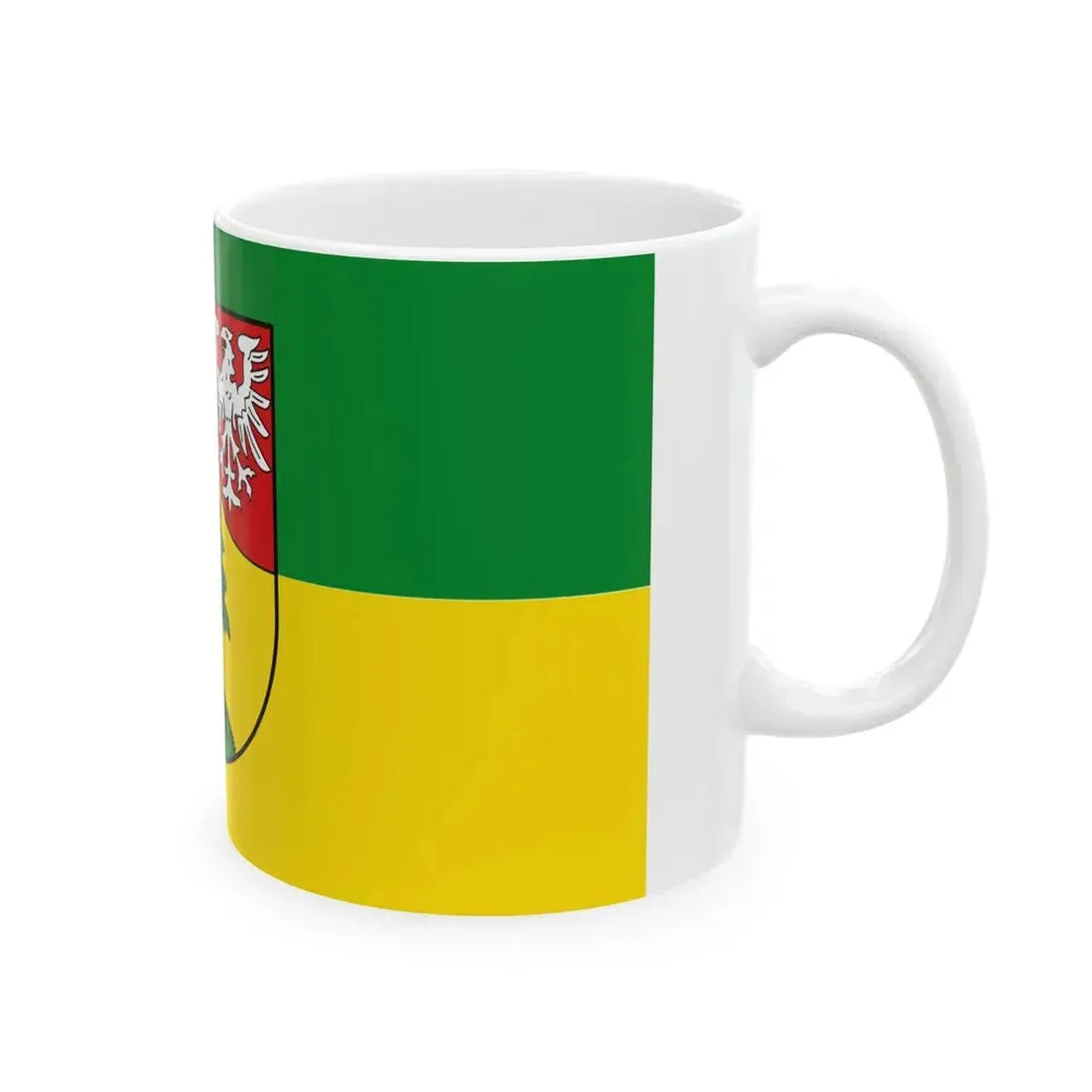 Flagge Dahn (Germany) White Coffee Mug - Go Mug Yourself