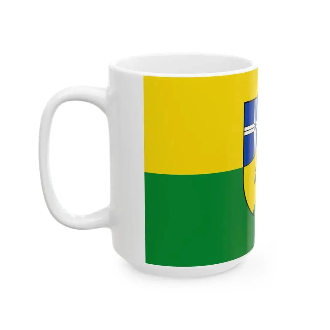 Flagge Dahn (Germany) White Coffee Mug - Go Mug Yourself