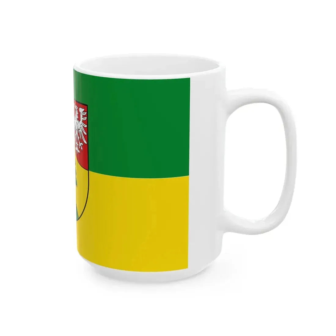 Flagge Dahn (Germany) White Coffee Mug - Go Mug Yourself
