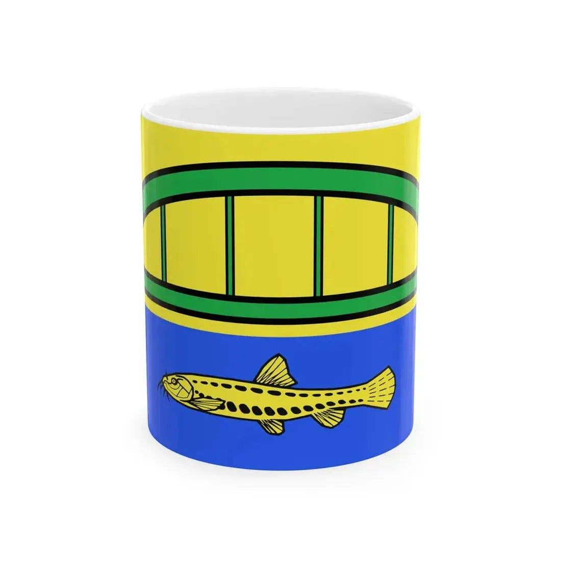 Flagge Dalldorf (Germany) White Coffee Mug 11oz - Go Mug Yourself