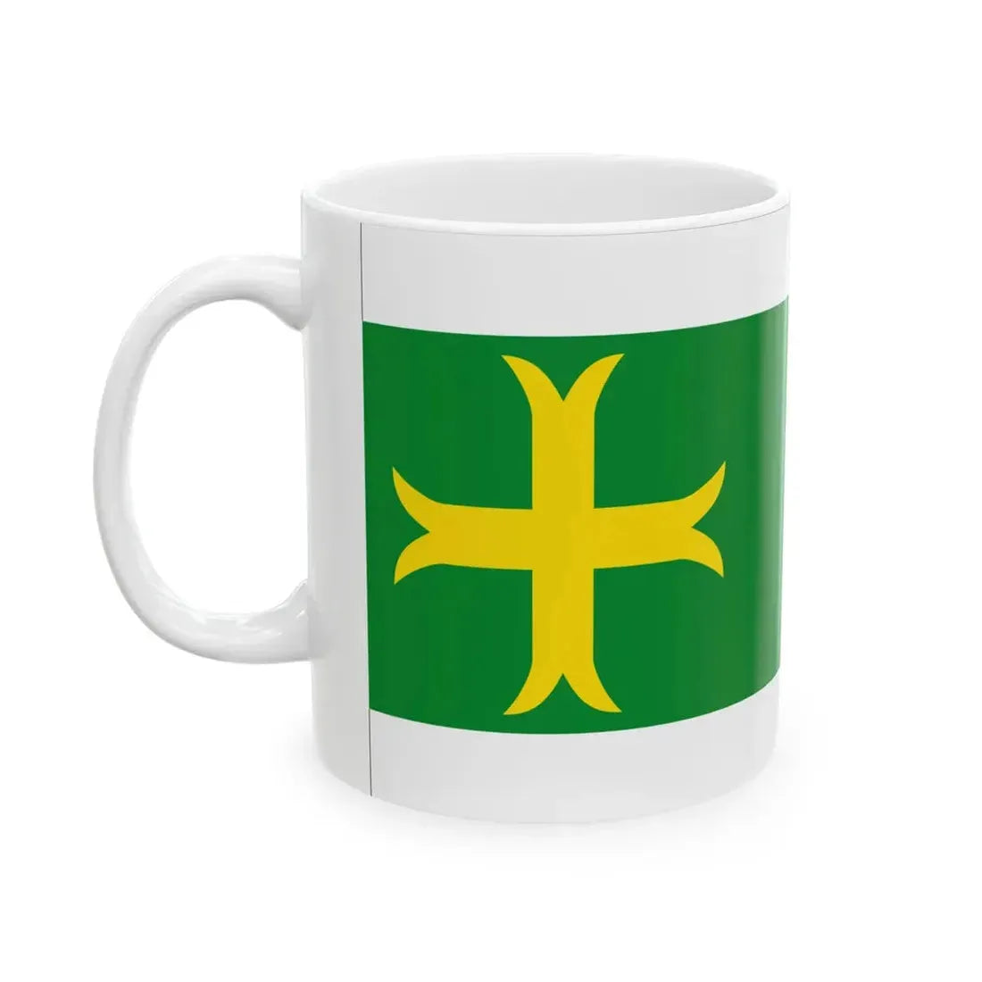 Flagge Damme (Germany) White Coffee Mug - Go Mug Yourself