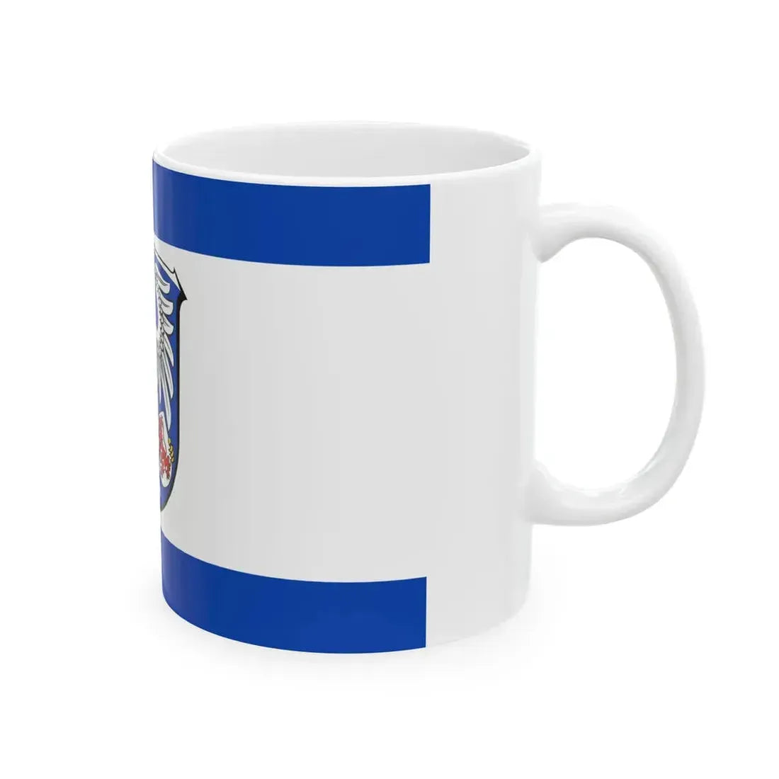 Flagge Dautphetal (Germany) White Coffee Mug - Go Mug Yourself