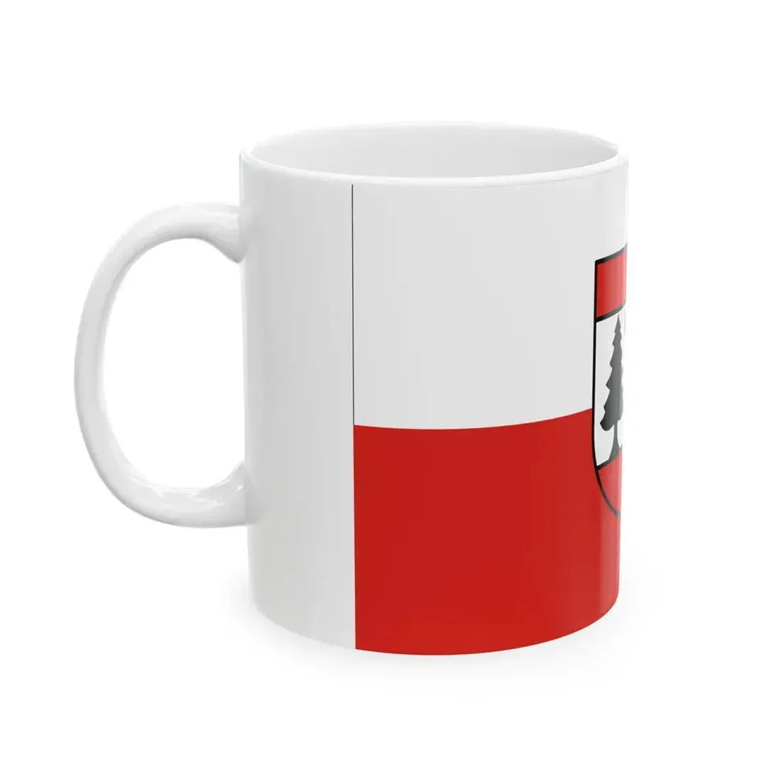 Flagge Deilingen (Germany) White Coffee Mug - Go Mug Yourself