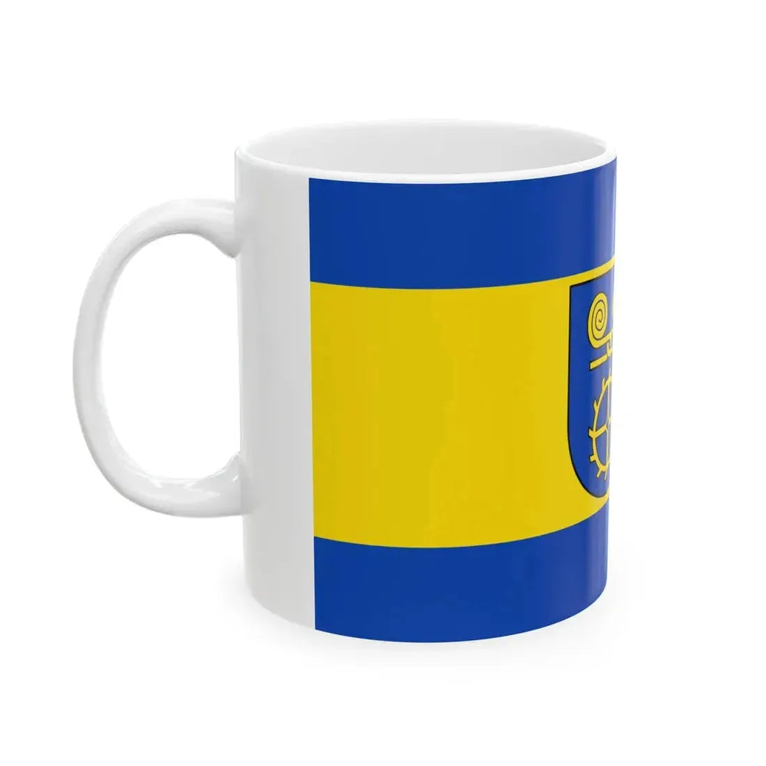 Flagge Deinstedt (Germany) White Coffee Mug - Go Mug Yourself