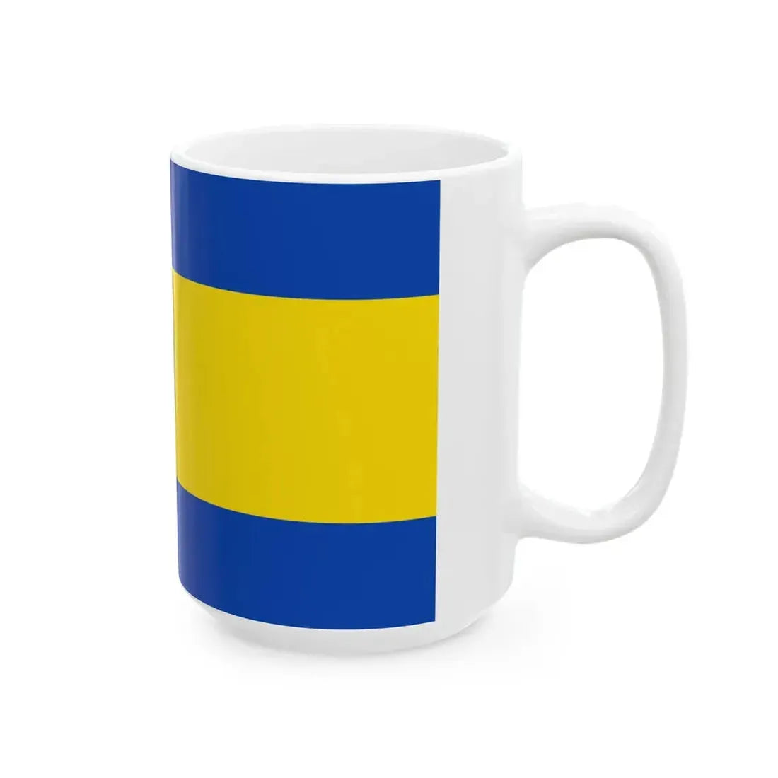 Flagge Deinstedt (Germany) White Coffee Mug - Go Mug Yourself