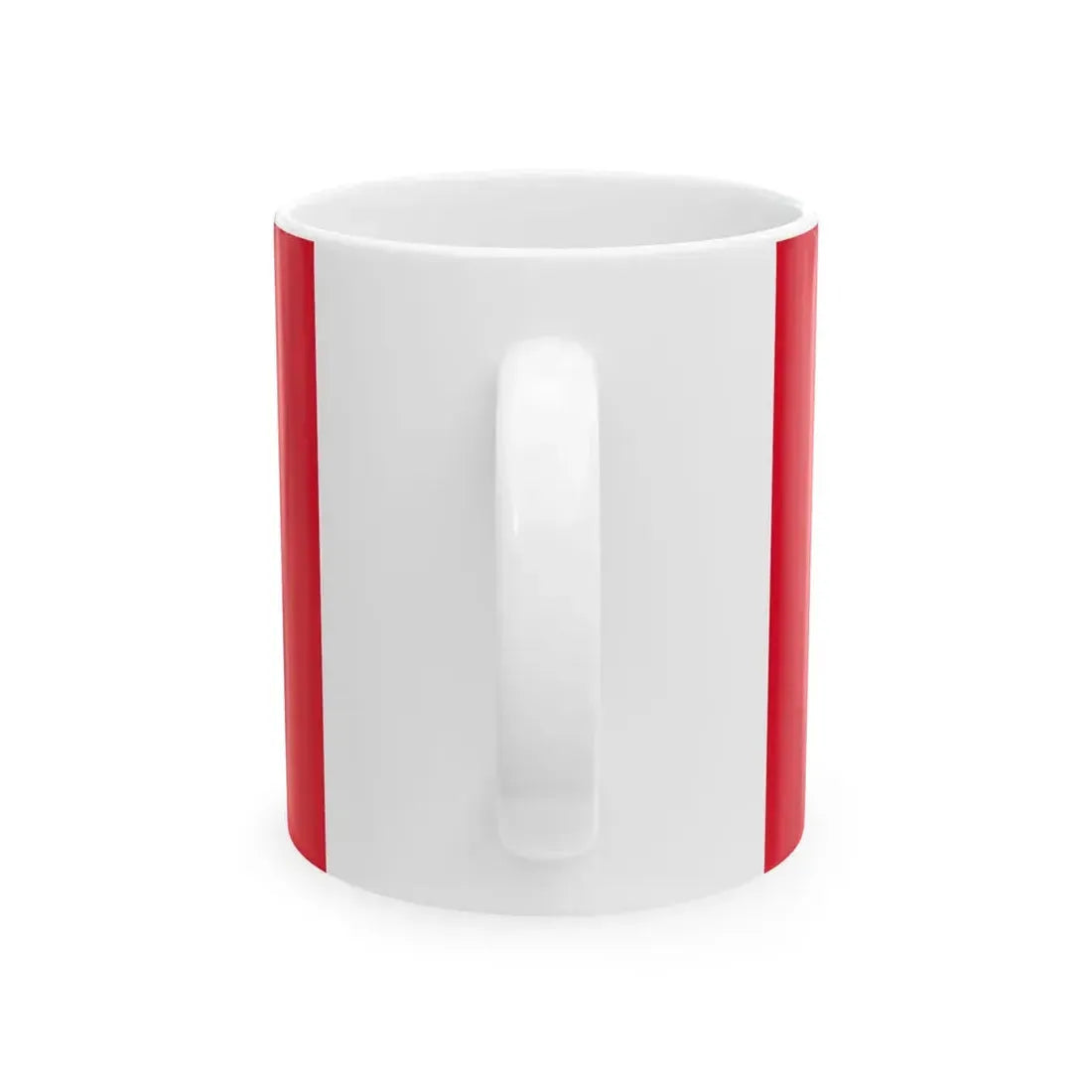 Flagge der kreisfreien Stadt Kiel (Germany) White Coffee Mug - Go Mug Yourself