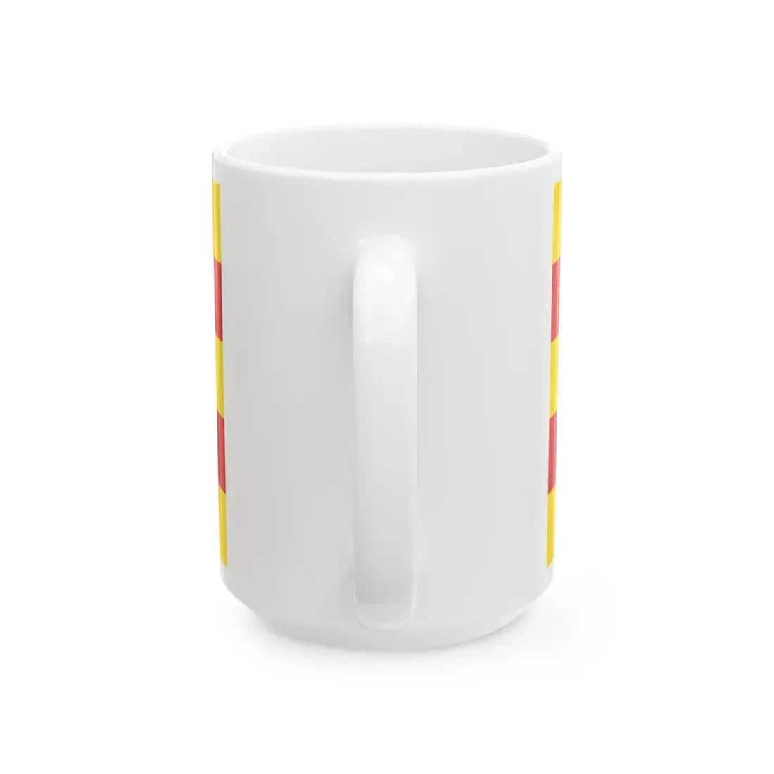Flagge der kreisfreien Stadt Oldenburg (Germany) White Coffee Mug - Go Mug Yourself