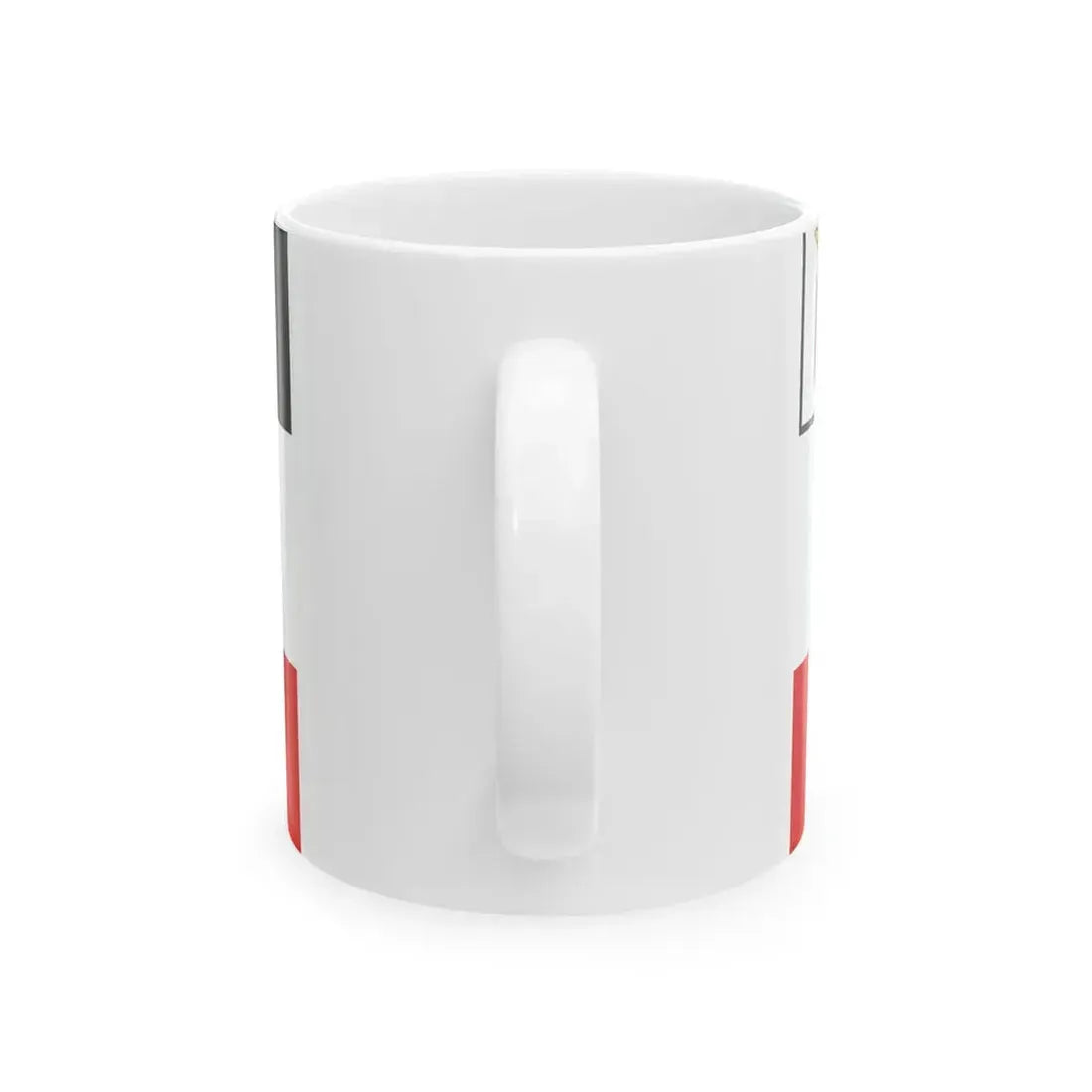 Flagge der Lotsenverwaltung Bremen 1895-1918 Deutsches Kaiserreich (Germany) White Coffee Mug - Go Mug Yourself