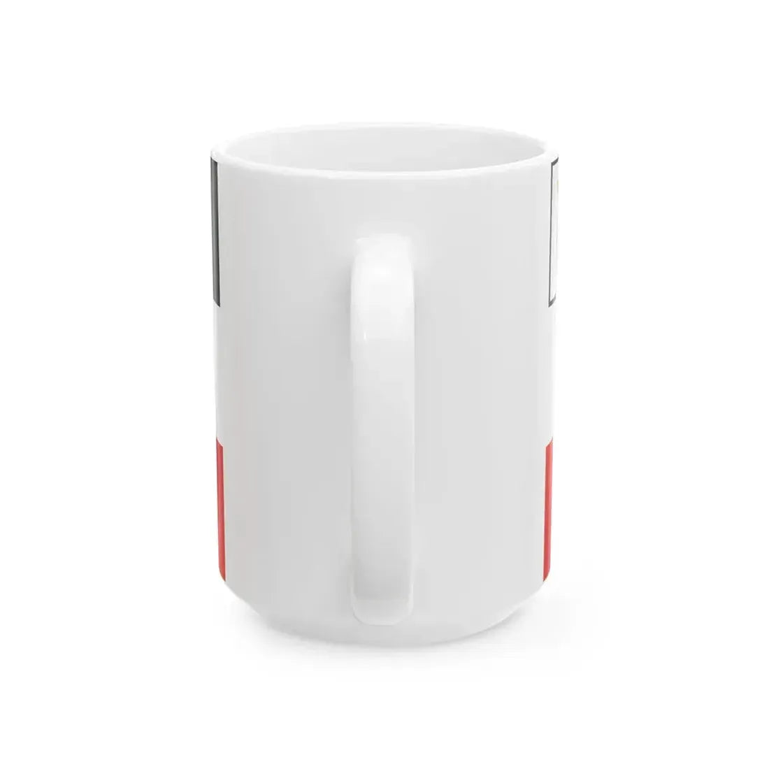 Flagge der Lotsenverwaltung Bremen 1895-1918 Deutsches Kaiserreich (Germany) White Coffee Mug - Go Mug Yourself