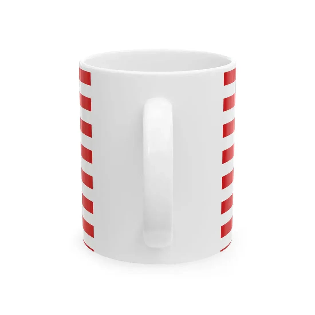 Flagge der Stadt Halberstadt (Germany) White Coffee Mug - Go Mug Yourself