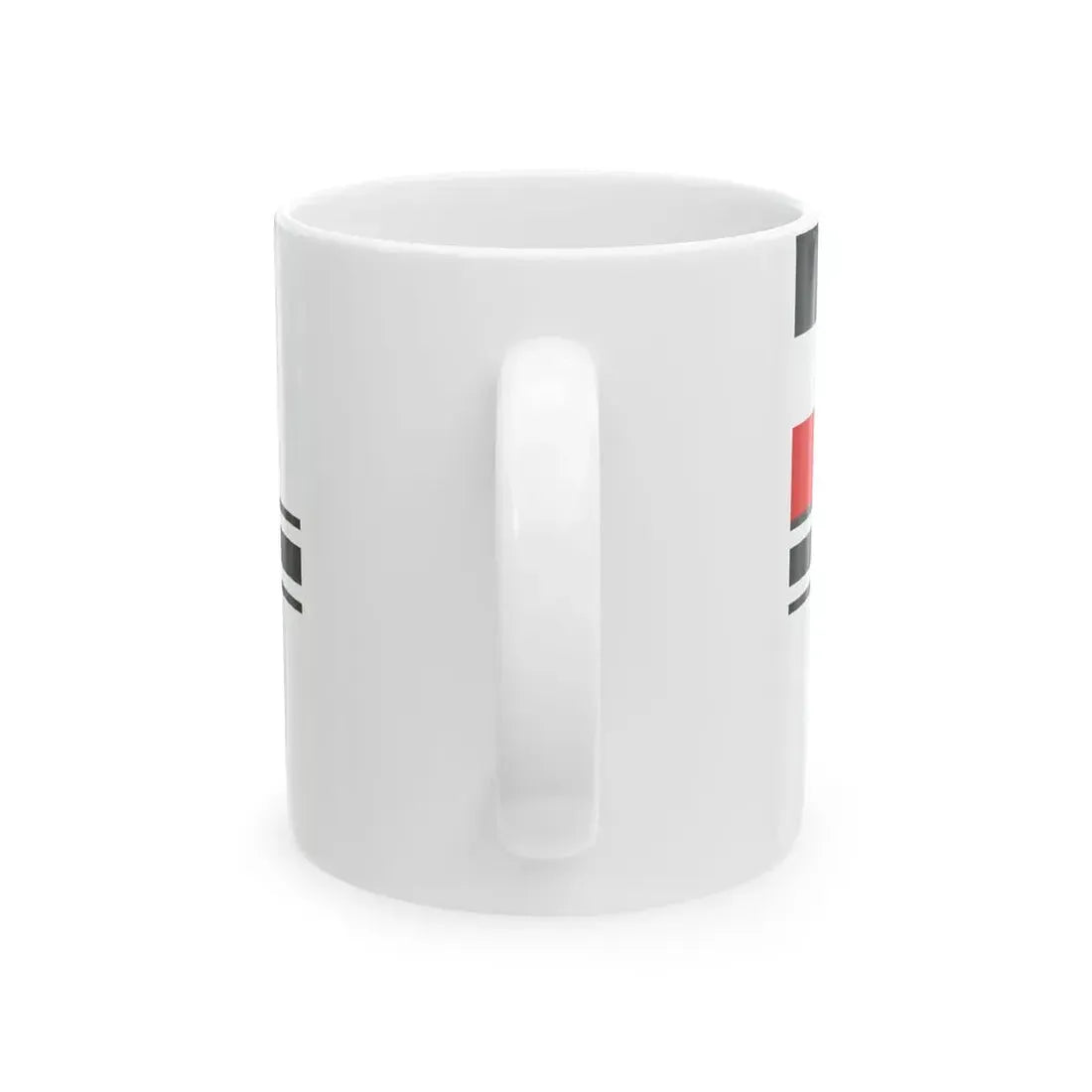 Flagge der Zollfahrzeuge -1892 (Germany) White Coffee Mug - Go Mug Yourself