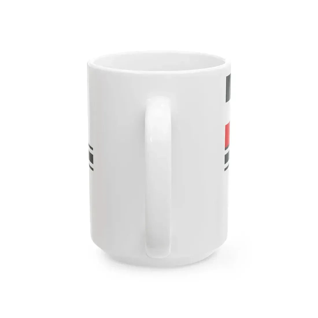 Flagge der Zollfahrzeuge -1892 (Germany) White Coffee Mug - Go Mug Yourself