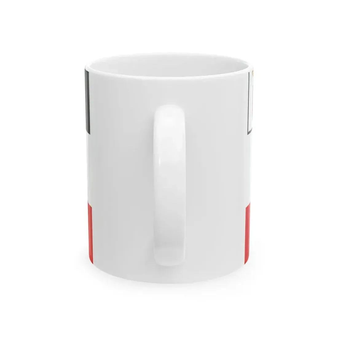 Flagge der Zollverwaltung Bremen 1895-1918 Deutsches Kaiserreich (Germany) White Coffee Mug - Go Mug Yourself