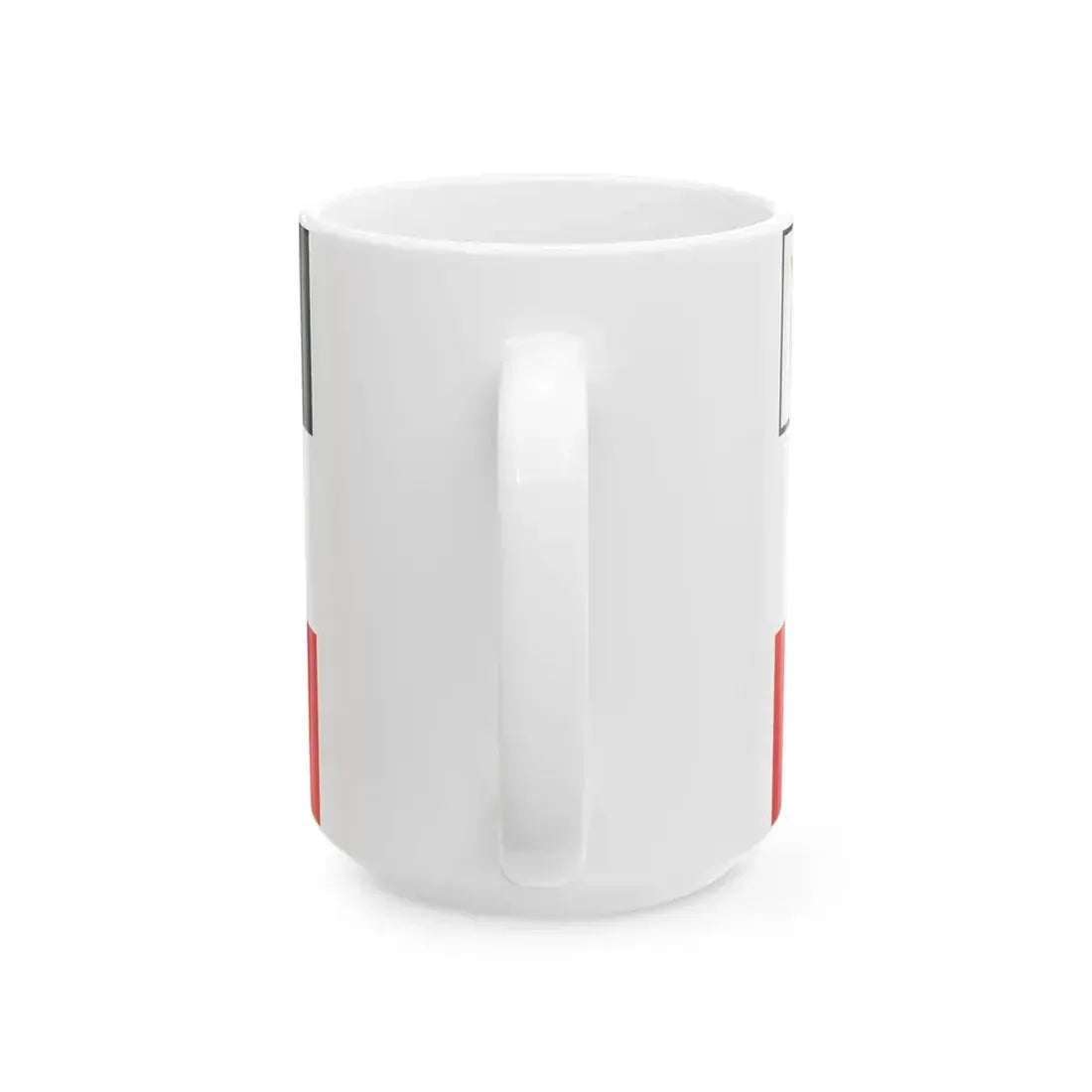 Flagge der Zollverwaltung Bremen 1895-1918 Deutsches Kaiserreich (Germany) White Coffee Mug - Go Mug Yourself