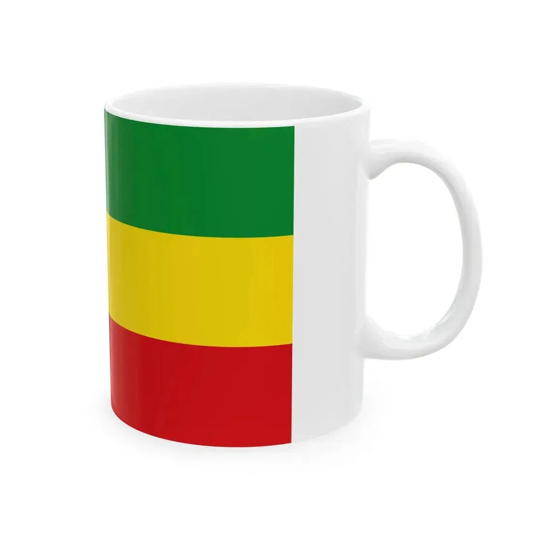 Flagge Derental (Germany) White Coffee Mug - Go Mug Yourself