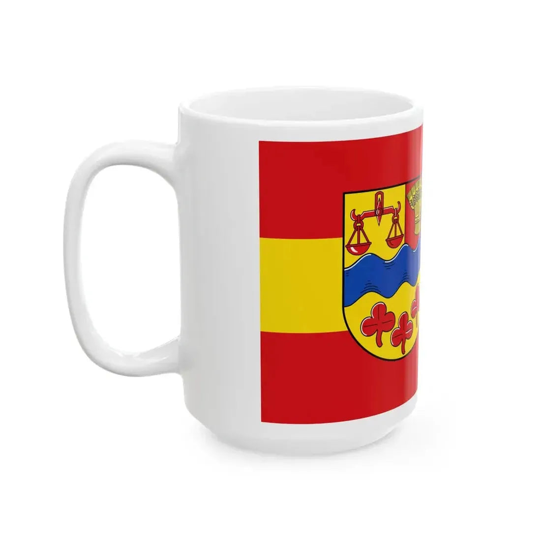 Flagge Dersum (Germany) White Coffee Mug - Go Mug Yourself