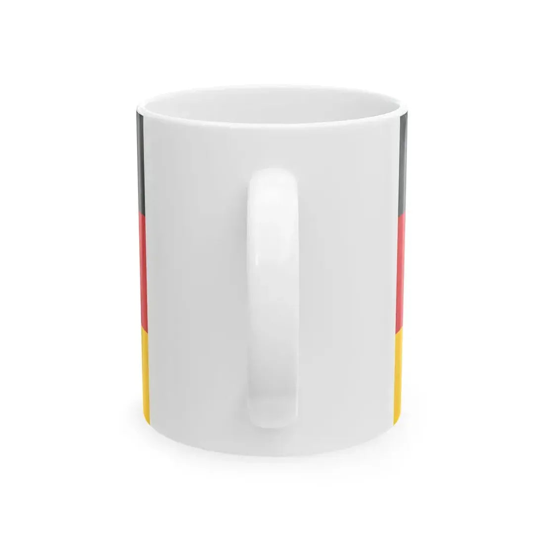 Flagge Deutsches Reich - Dienstflagge zu Land 1921-1933 (Germany) White Coffee Mug - Go Mug Yourself