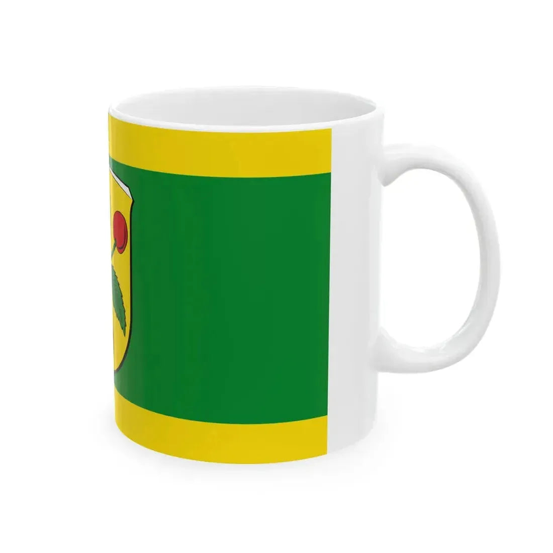 Flagge Dexbach (Germany) White Coffee Mug - Go Mug Yourself
