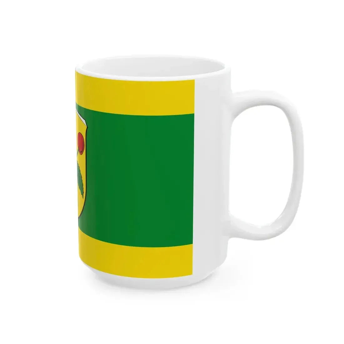 Flagge Dexbach (Germany) White Coffee Mug - Go Mug Yourself