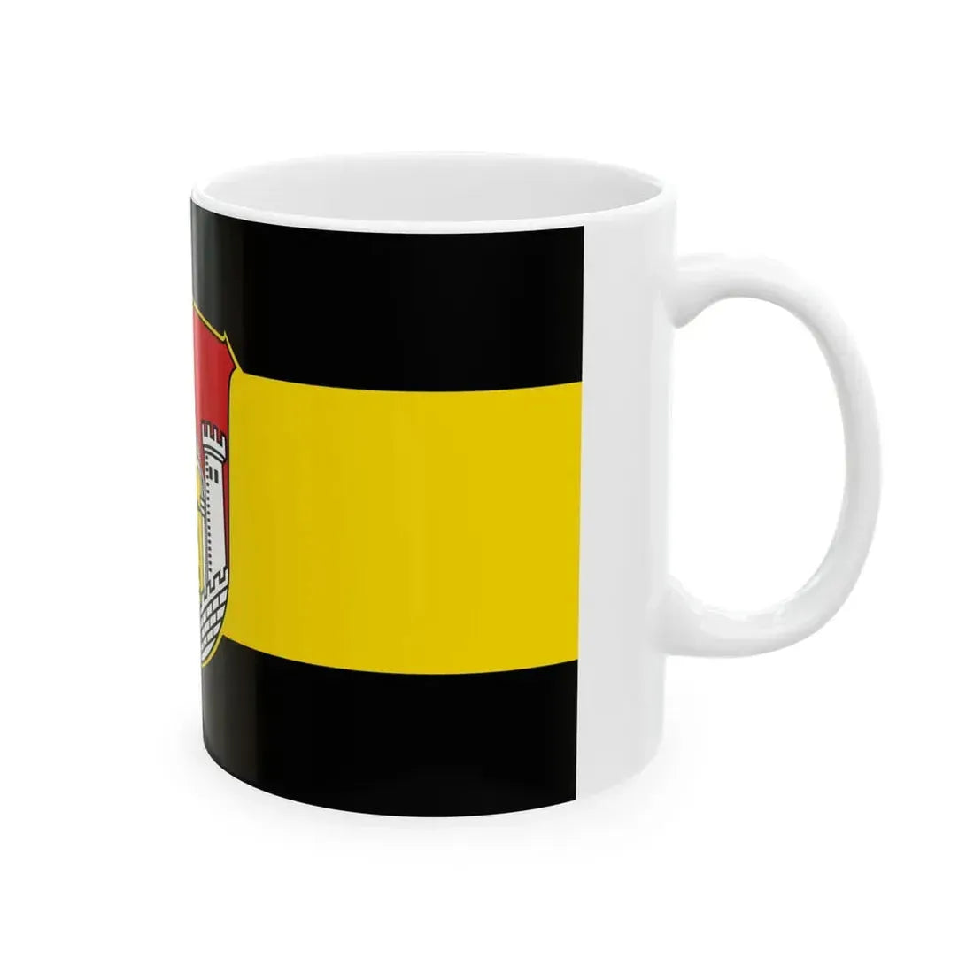 Flagge Diemelstadt (Germany) White Coffee Mug - Go Mug Yourself