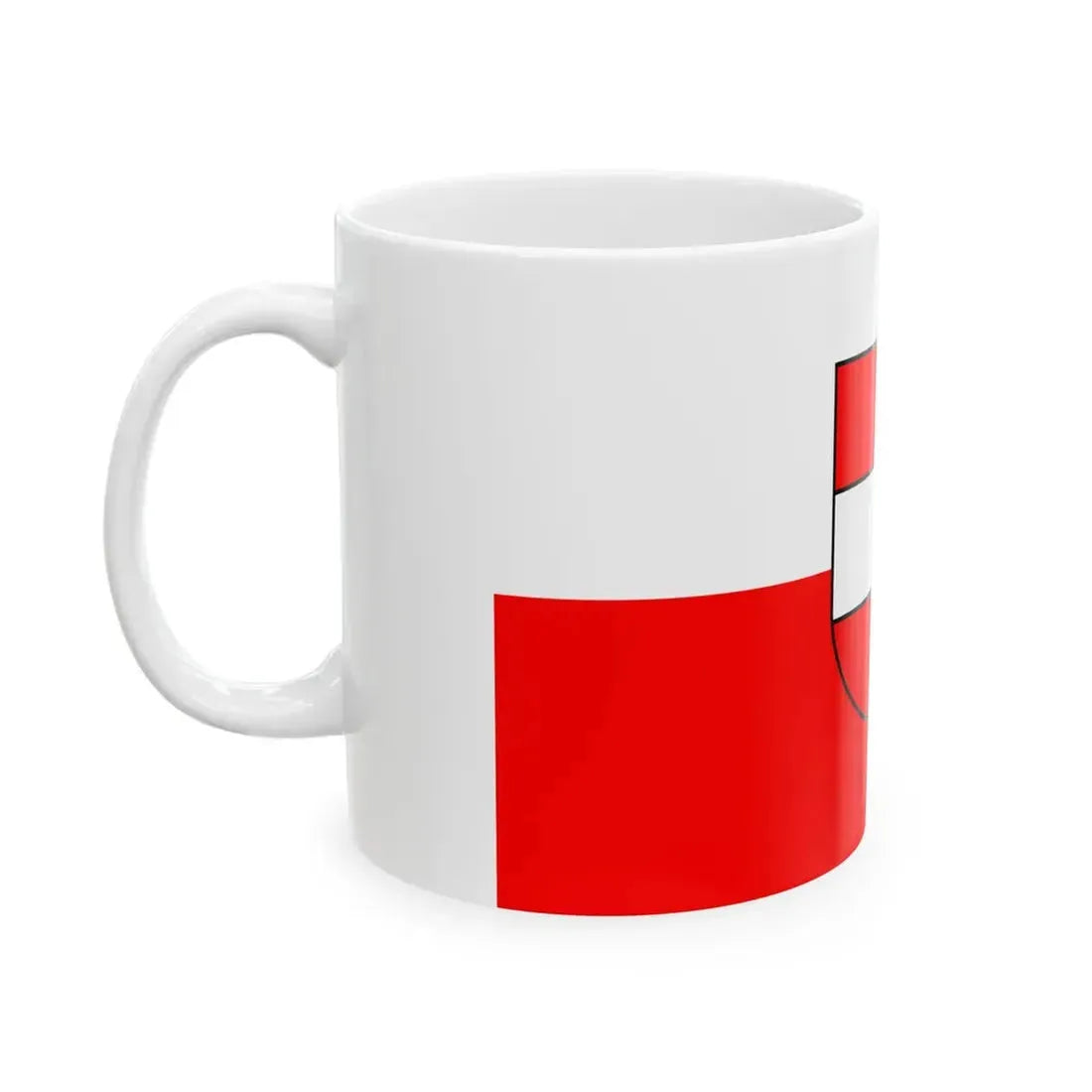 Flagge Dietenheim (Germany) White Coffee Mug - Go Mug Yourself