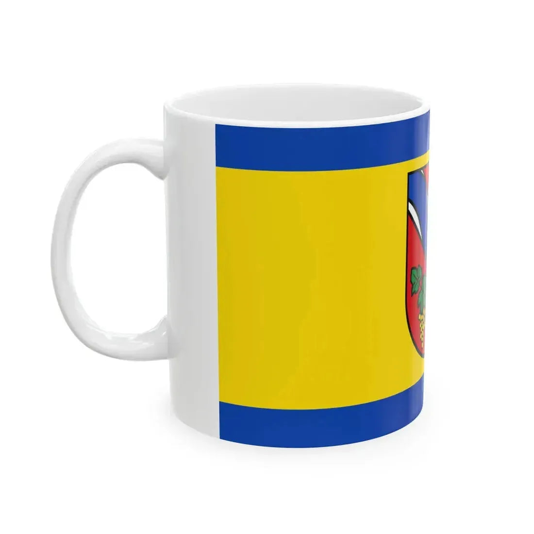 Flagge Dietzenbach (Germany) White Coffee Mug - Go Mug Yourself