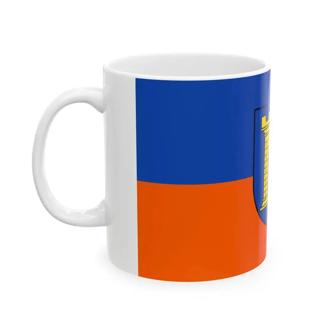 Flagge Dillenburg (Germany) White Coffee Mug - Go Mug Yourself