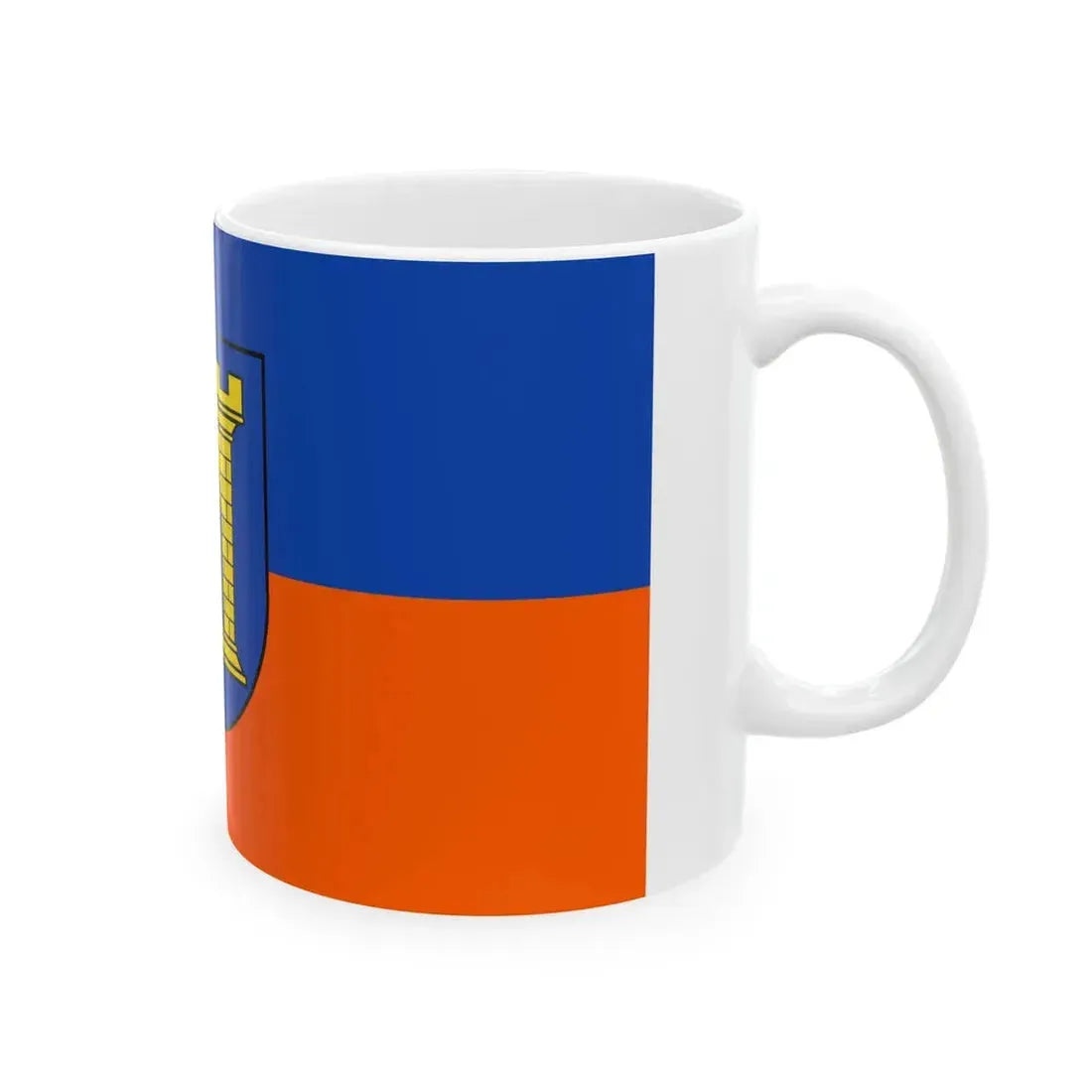 Flagge Dillenburg (Germany) White Coffee Mug - Go Mug Yourself