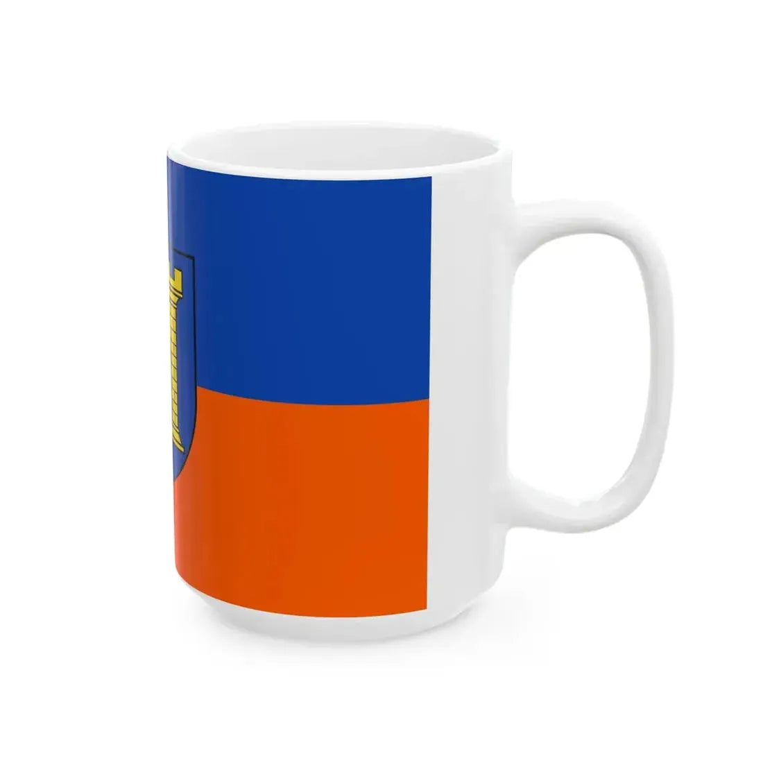 Flagge Dillenburg (Germany) White Coffee Mug - Go Mug Yourself