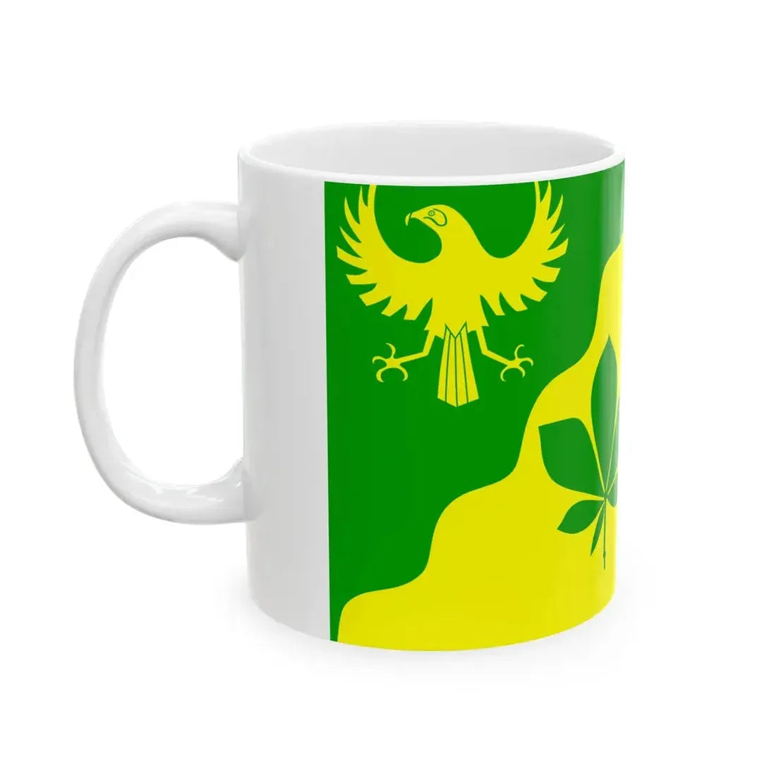 Flagge Dingen (Germany) White Coffee Mug - Go Mug Yourself