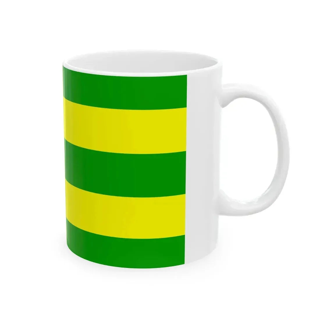 Flagge Dingen (Germany) White Coffee Mug - Go Mug Yourself