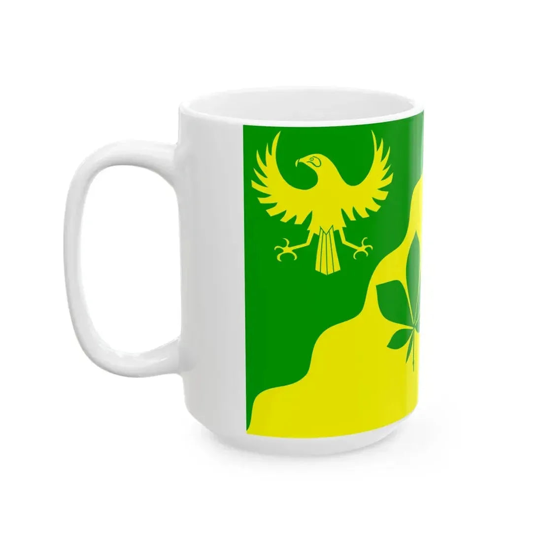 Flagge Dingen (Germany) White Coffee Mug - Go Mug Yourself