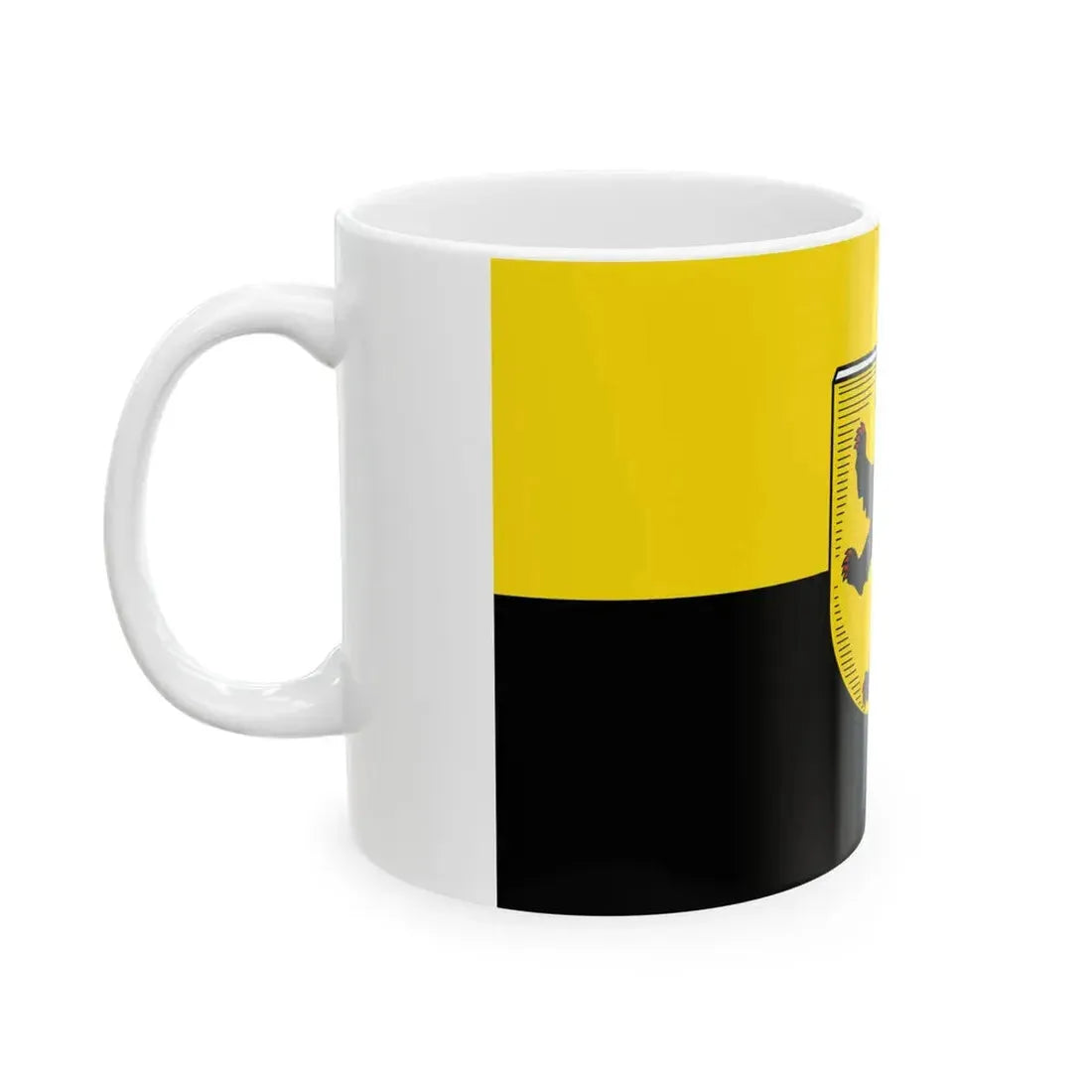 Flagge Dornum (Germany) White Coffee Mug - Go Mug Yourself