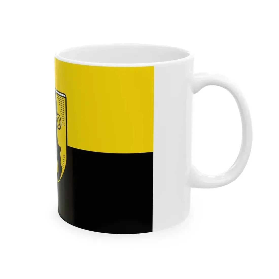 Flagge Dornum (Germany) White Coffee Mug - Go Mug Yourself