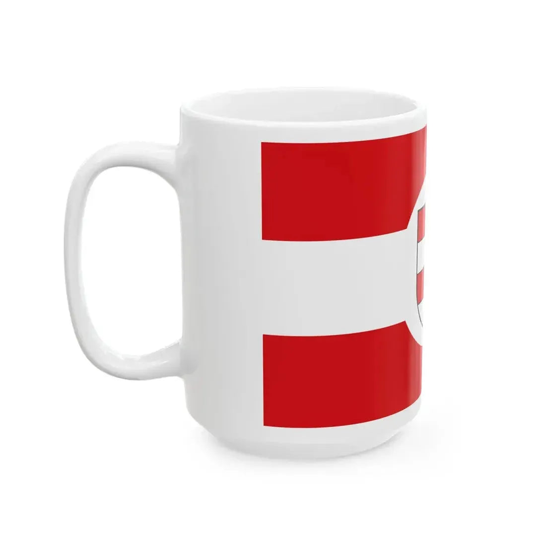Flagge Drestedt (Germany) White Coffee Mug - Go Mug Yourself