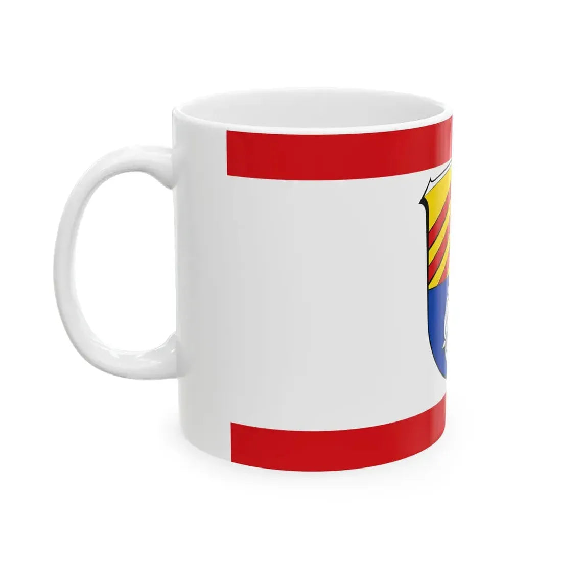 Flagge Dudenhofen Rodgau (Germany) White Coffee Mug - Go Mug Yourself