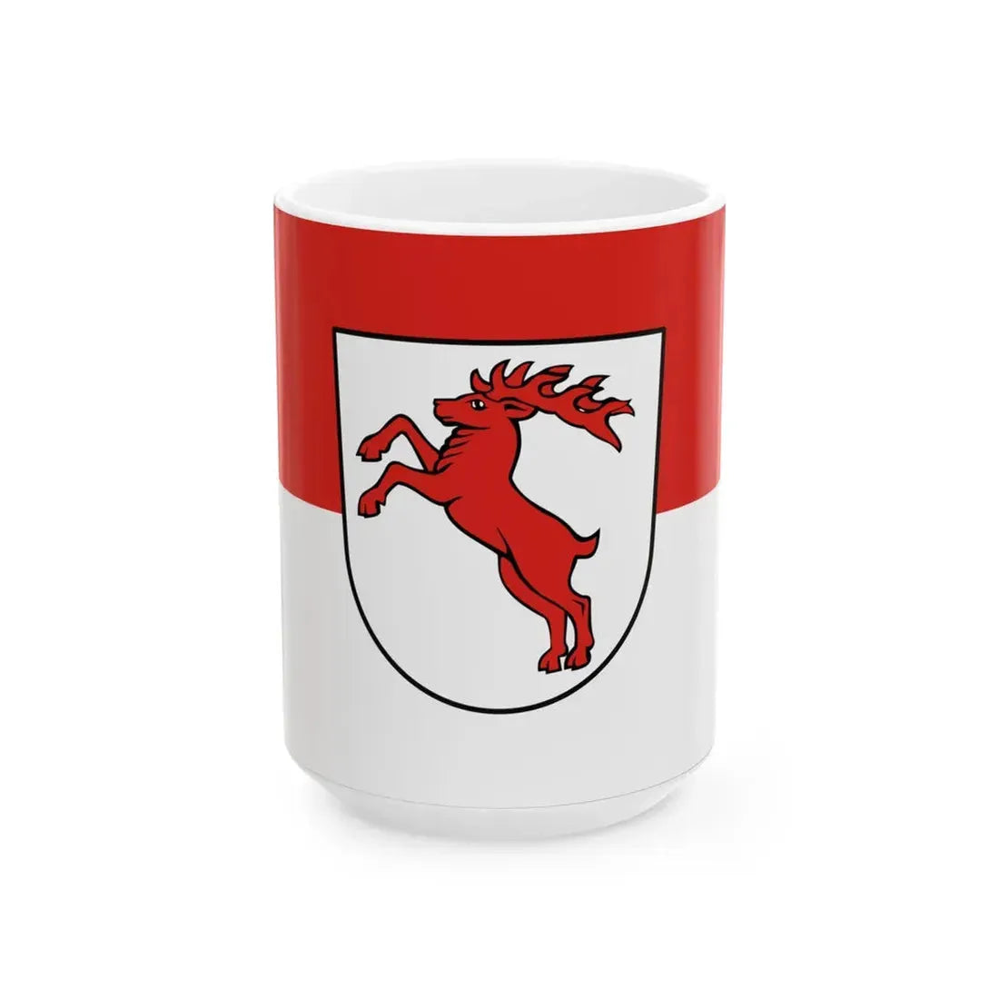 Flagge Duerbheim (Germany) White Coffee Mug 15oz - Go Mug Yourself