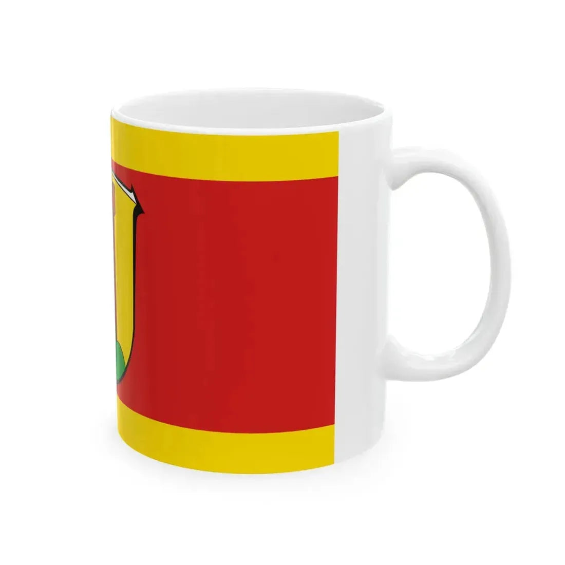 Flagge Ebsdorfergrund (Germany) White Coffee Mug - Go Mug Yourself