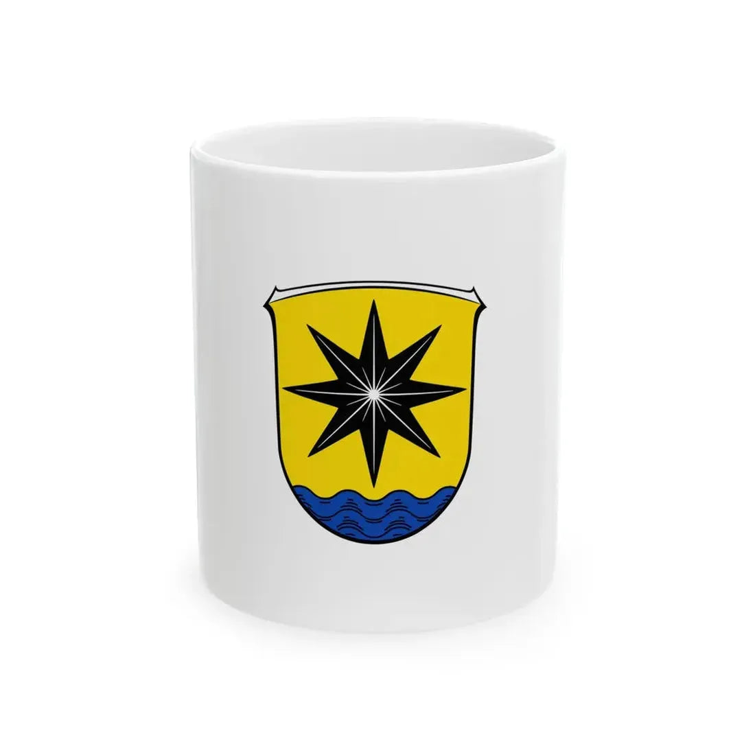 Flagge Edertal (Germany) White Coffee Mug 11oz - Go Mug Yourself