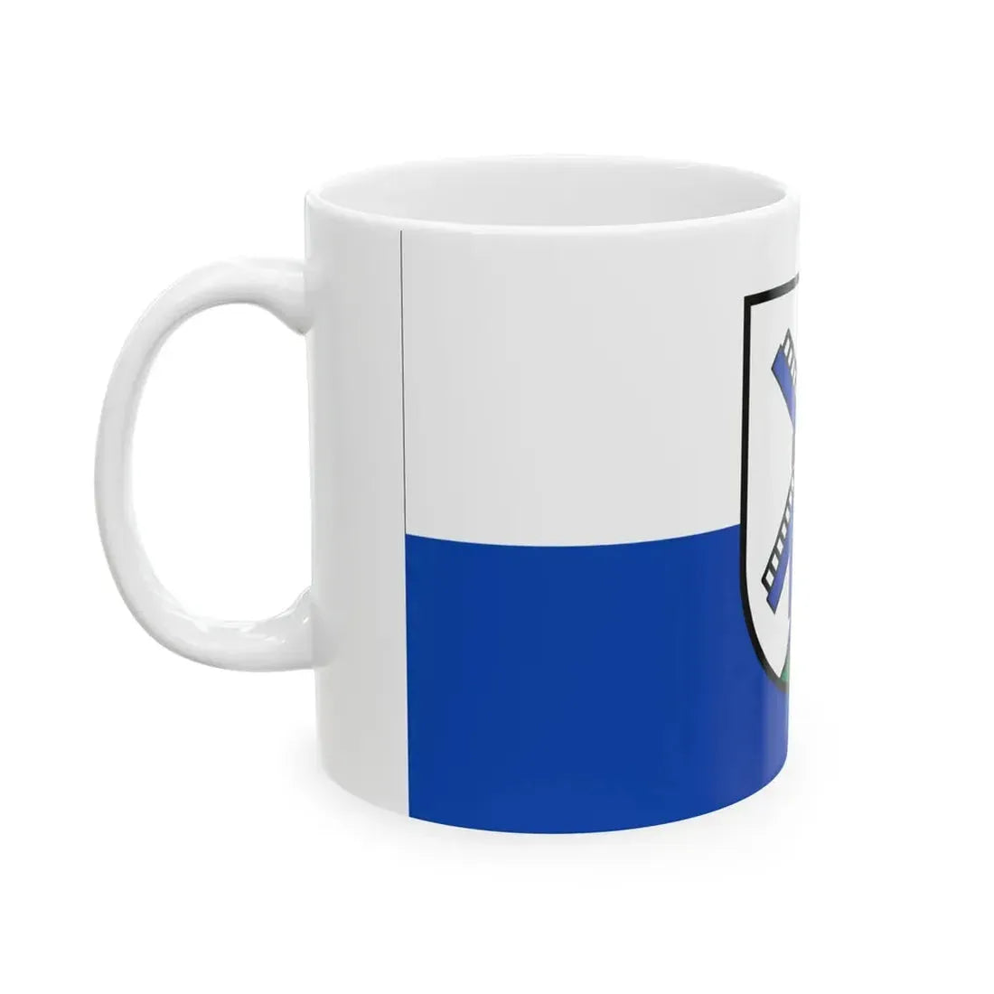 Flagge Edewecht (Germany) White Coffee Mug - Go Mug Yourself