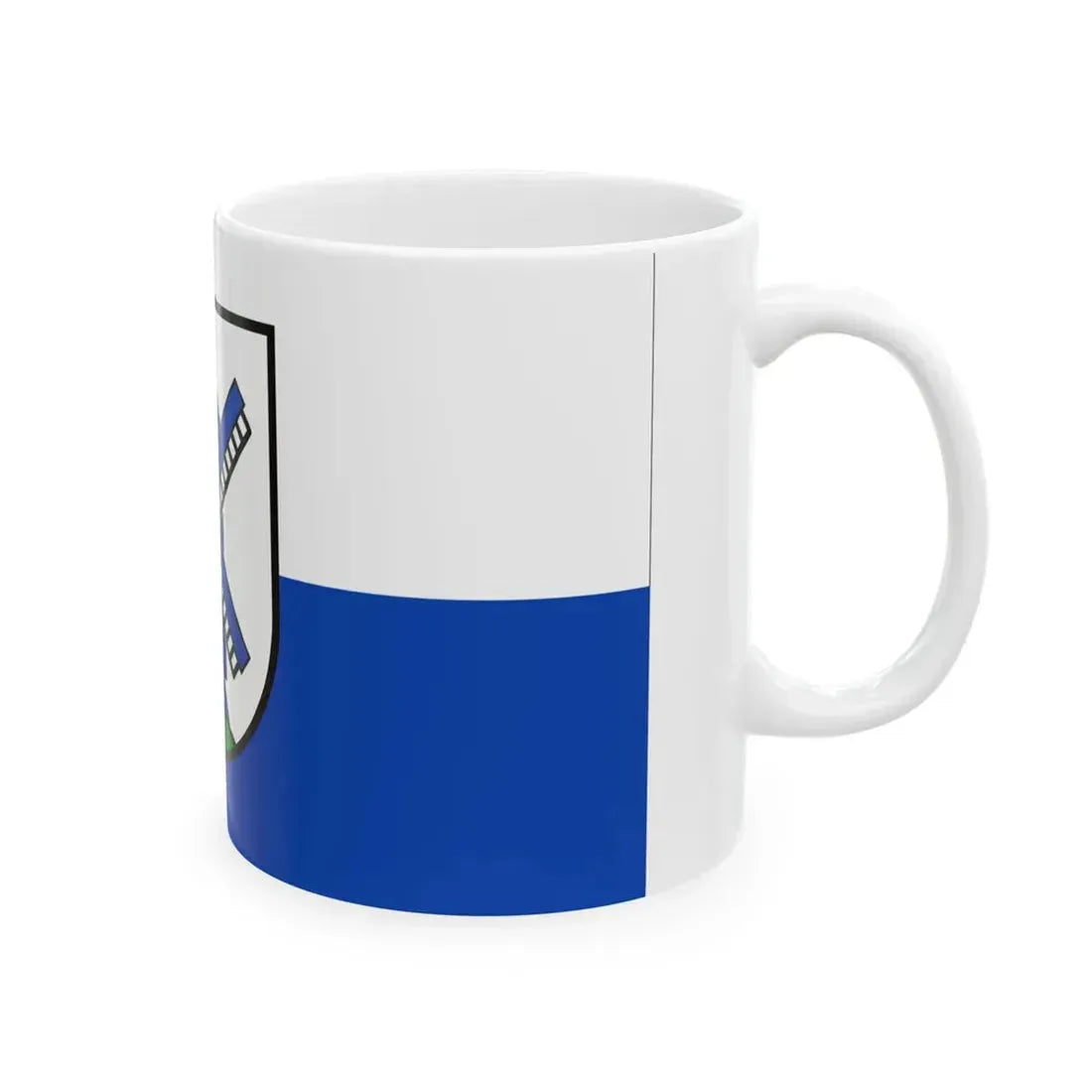 Flagge Edewecht (Germany) White Coffee Mug - Go Mug Yourself