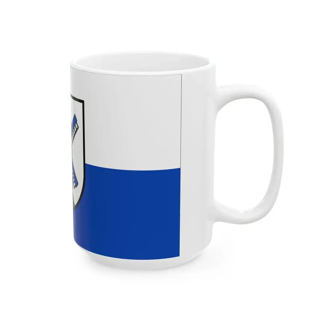 Flagge Edewecht (Germany) White Coffee Mug - Go Mug Yourself
