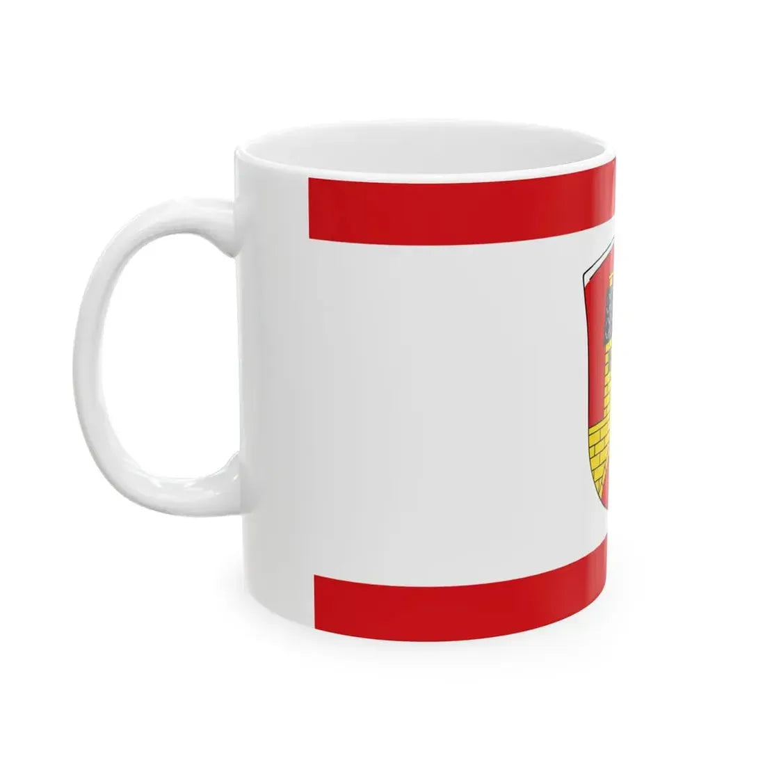 Flagge Einhausen Hessen (Germany) White Coffee Mug - Go Mug Yourself