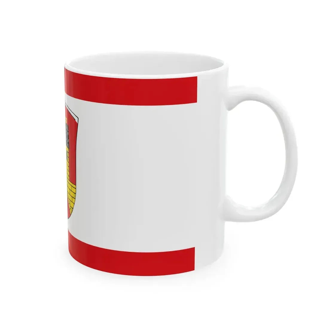 Flagge Einhausen Hessen (Germany) White Coffee Mug - Go Mug Yourself